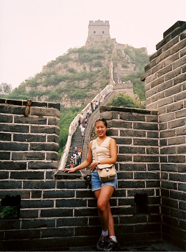 slide in great wall in beijing