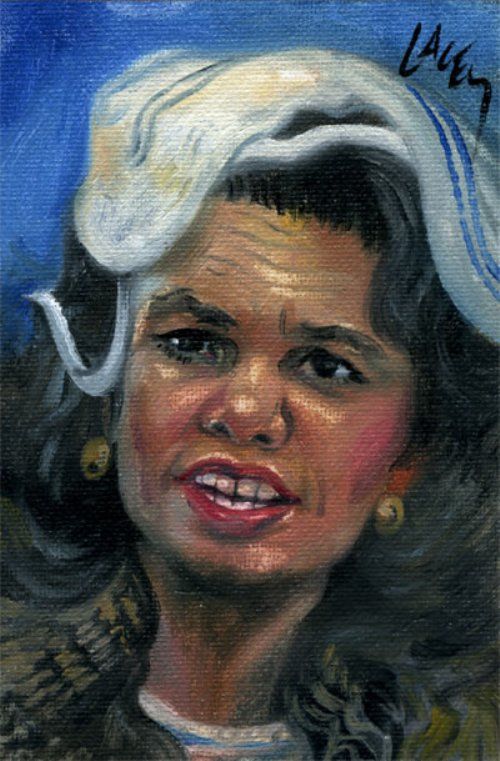 Dan Lacey Painter Of Pancakes, Condoleeza Rice
