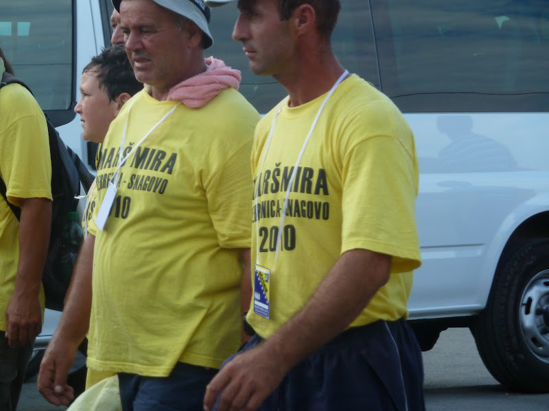 Marchers Srebrenica - Snagovo Marchers Srebrenica - Snagovo