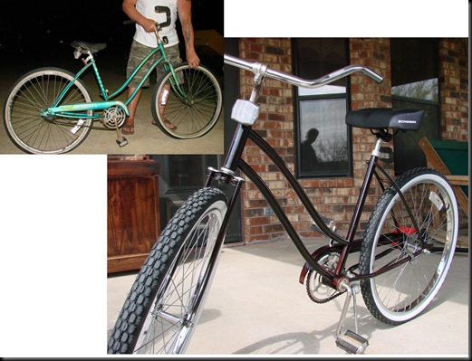 bike before & after