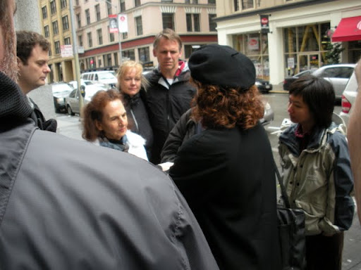 San Francisco City Guides Art Deco Walking Tour - Therese Poletti leading a tour group
