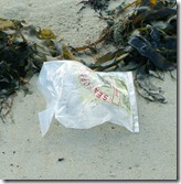 Discarded Plastic Bait Bag