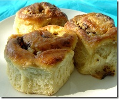 Chocolate and Hazelnut Buns