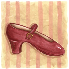  imagem decoupage clipart Shoe Red (1)