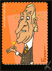 Juan Carlos caricatura 2