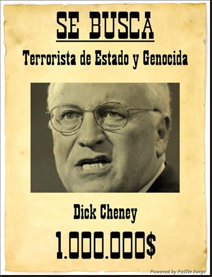 Se busca Dick Cheney