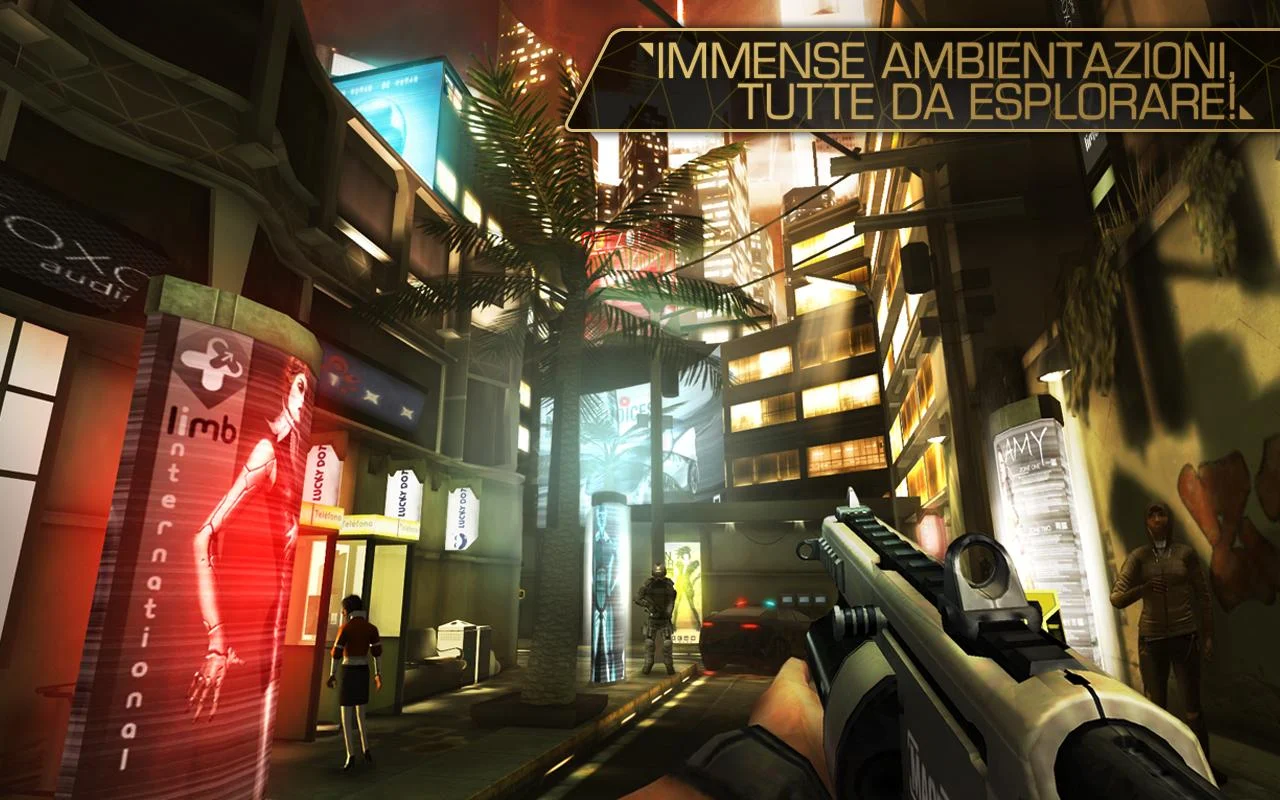  Deus Ex: The Fall arriva su Android. Bello, tosto e molto costoso!