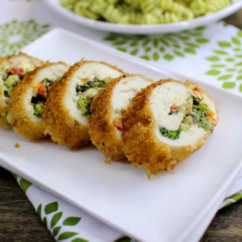 Chicken Chicken breaded Spinocolli Stuffed Spinach  With   breast Breast chicken Breaded gravy