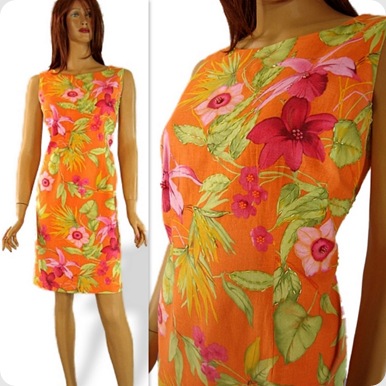 Miss Dorby Orange dress2