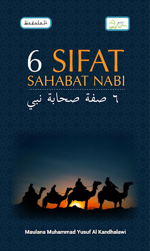 6 Sifat Sahabat Nabi SAW