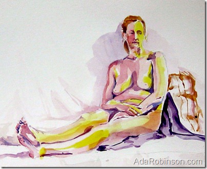 Nude figure 01 by Ada Robinson