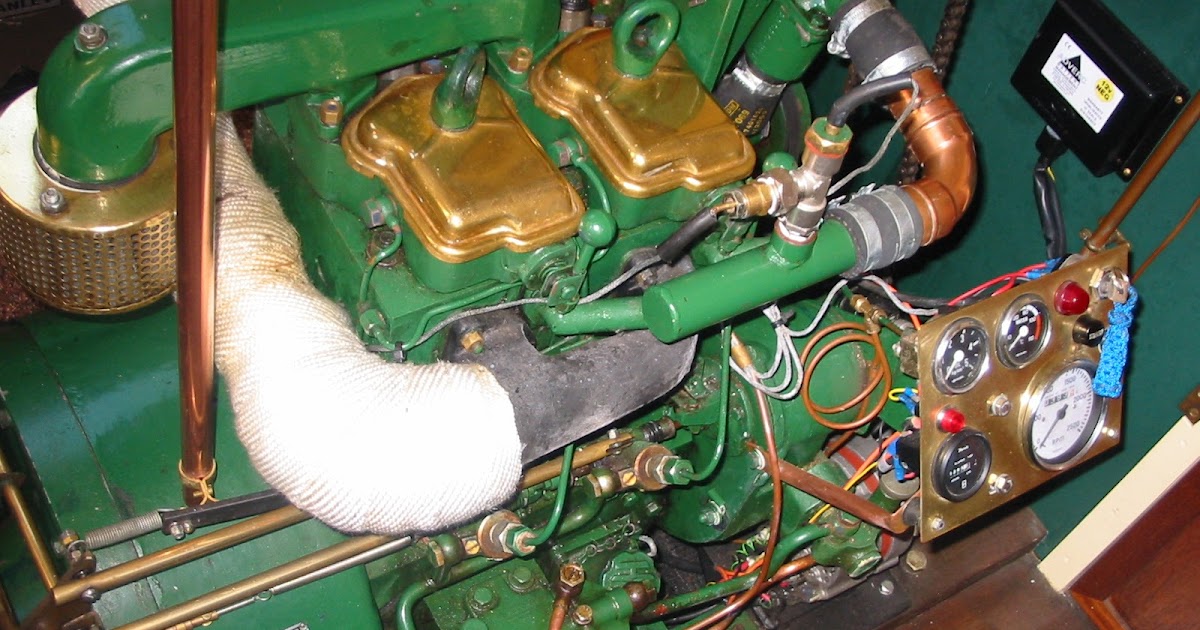 Narrow Boat Albert Ruston & Hornsby 2YWM Mk V