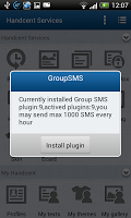 Handcent GroupSMS Plugin 13 APK Ekran Görüntüsü Küçük Resim #2