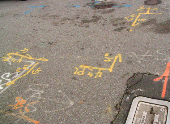 Street markings