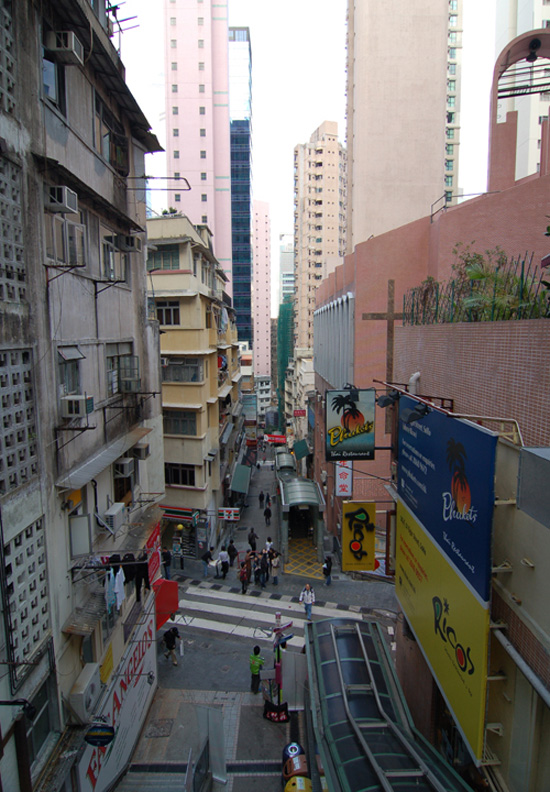 The Escalators of Hong Kong