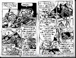 Muthu Comics Issue no 215 Dated March 1993 Kolaikaara Kabaalam Page 96 97 Nadakkum Maangal