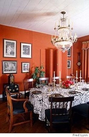 Patricia Gray Interior Design Blog Benjamin Moore Paint And The Benjamin Moore Paint Outrageous Orange Kwid David Hicks Frances Elkins Room4