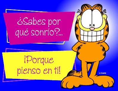 garfield frase