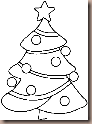 ibujo para niños de árboles de navi arboles navidad (4)