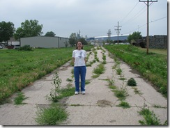 0541 The only Original Concrete in NE behind Kessinger`s Grand Island NE