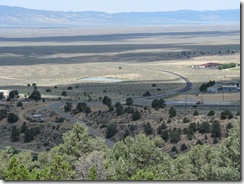 2464 Loneliest Road - Lincoln Highway view from Stokes Castle Austin NV
