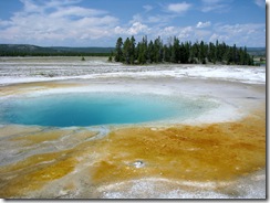 5634 Midway Geyser Basin Opal Pool Yellowstone National Park