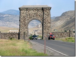 5402 Roosevelt Arch North Entrance Yellowstone Park