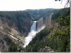 5741 Grand Canyon of Yellowstone Lookout Point Yellowstone National Park