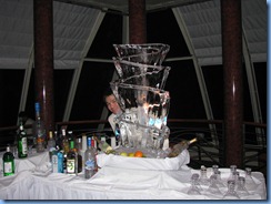 7494 Martini Slide Ice Sculpture Navigator Club Celebrity Mercury
