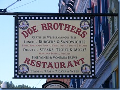 9379 Doe Brothers Restaurant Sweet Palace Philipsburg MT