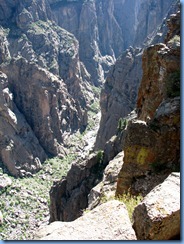 6122 Black Canyon of the Gunnison National Park South Rim Rd Chasm View CO