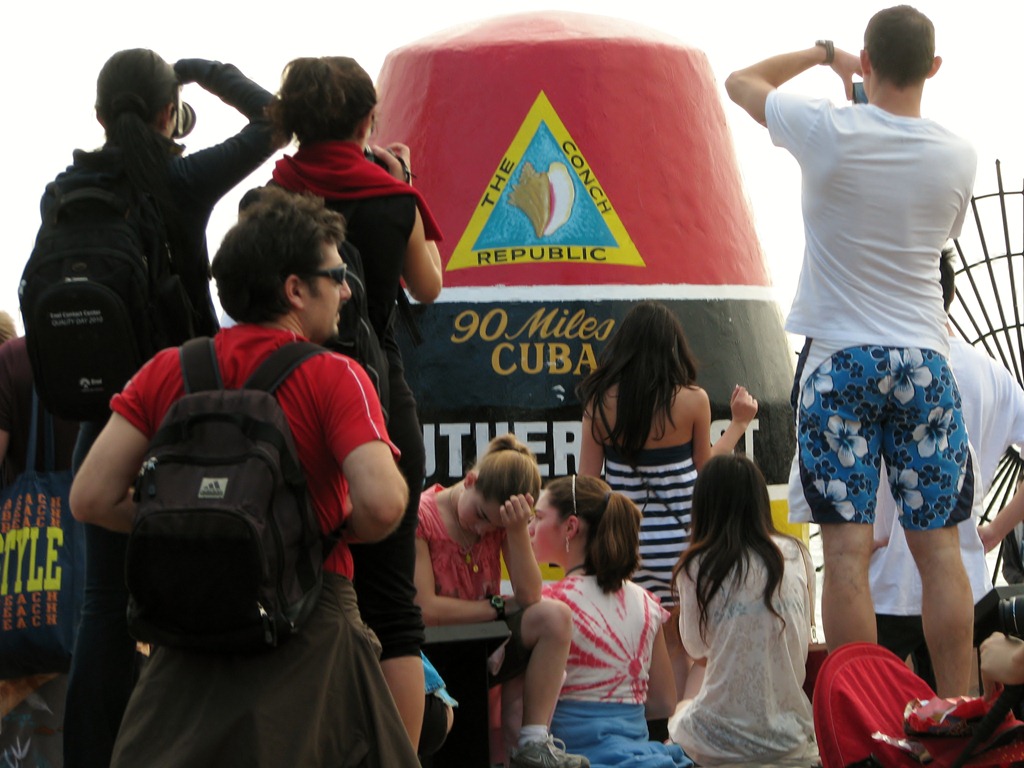 [7329 Key West FL - Conch Tour Train - Southernmost Point Marker[3].jpg]
