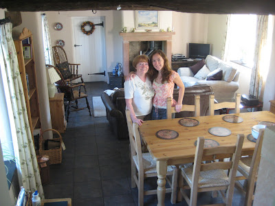 Me and Mum at Marlowe Cottage Kitchen