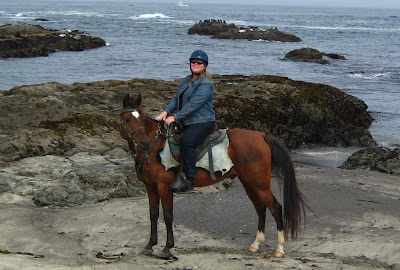Nancy Brown HorsebackWriting