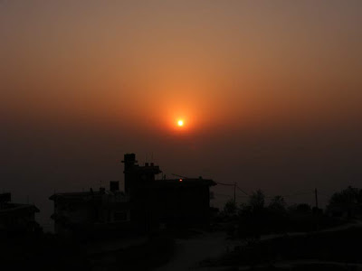 Sunrise at the Kathmandu va