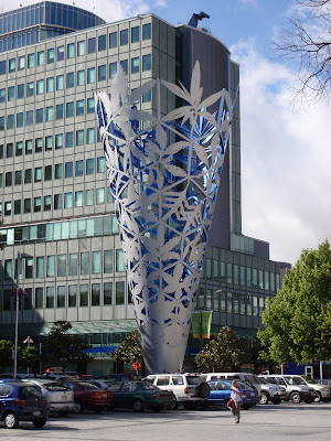 Metal Sculpture in Christchurch Square