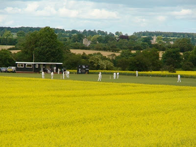 The playing fields of England; club cricket near Hadrian’s Wall.