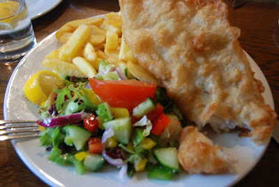 fish & chips, Dores Inn