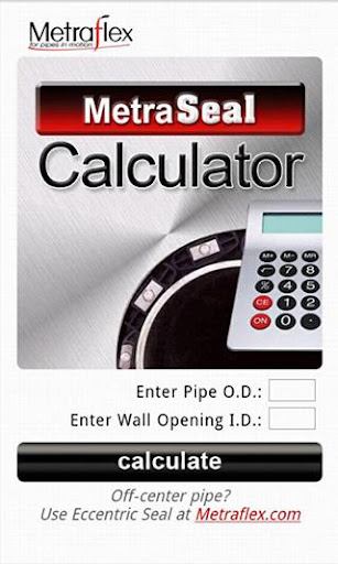 MetraSeal Calc