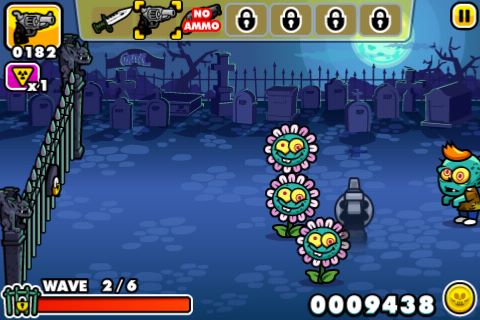 槍是Monster Mayhem裡比例最高的武器種類