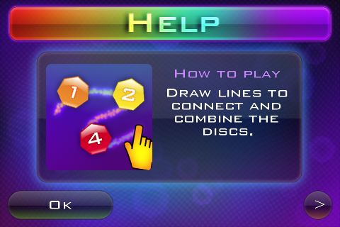 線兩端的方塊將互相牽引並結合成一個數字