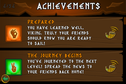 而玩家在遊戲中所達到的一些紀錄也都會儲存在選單中的Achievements，共有34項