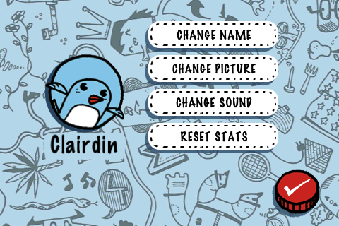 我選了一隻長雀斑的小鳥和咚咚的鼓聲來代表自己。