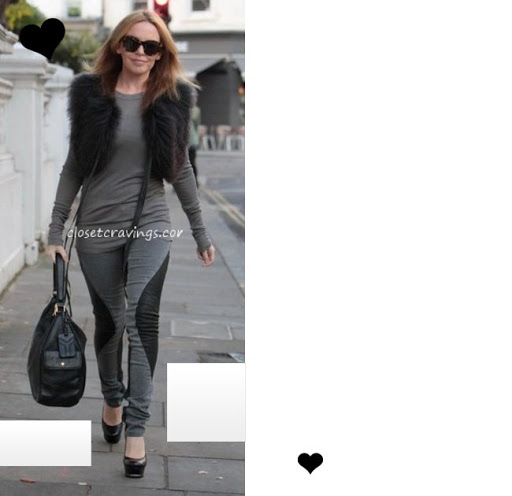Leather Swirl Jeans + YSL Pumps Shoes as Seen on Minogue