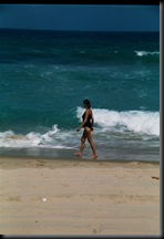Cucumba - Anna walking the beach