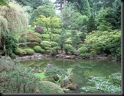 Japanese Garden Pond - Portland - OR
