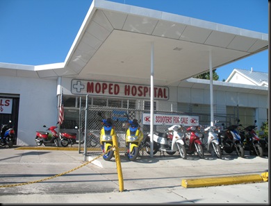 Moped hospital