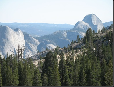 Yosemite Half Dome right