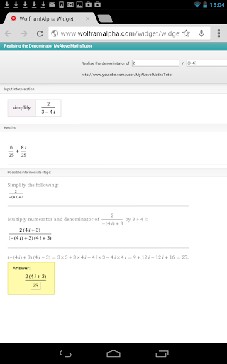 【免費教育App】Realising Denomintator Calc-APP點子