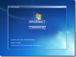 2 - Comienzo de la instalacion windows 7